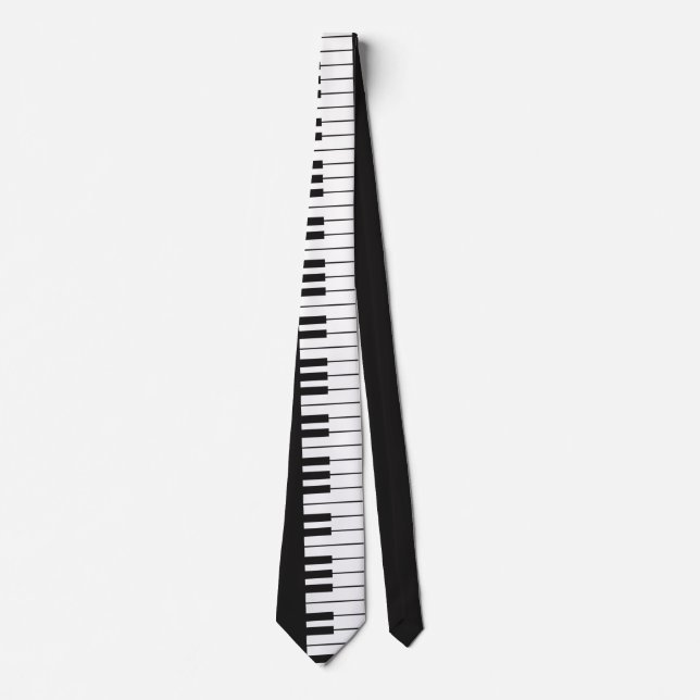 Piano Keys Novelty Neck Tie (Front)