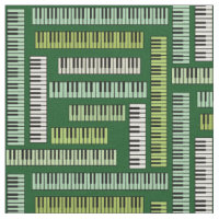 Piano Keys Pattern Fabric 
