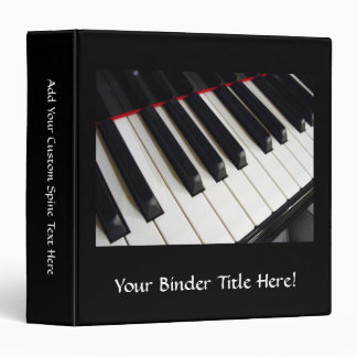 Piano Keys Photograph Binder