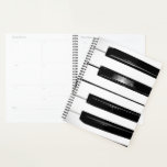Piano Keys Planner<br><div class="desc">This planner has piano keys on it.</div>