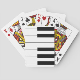 Piano Keys  Poker Cards