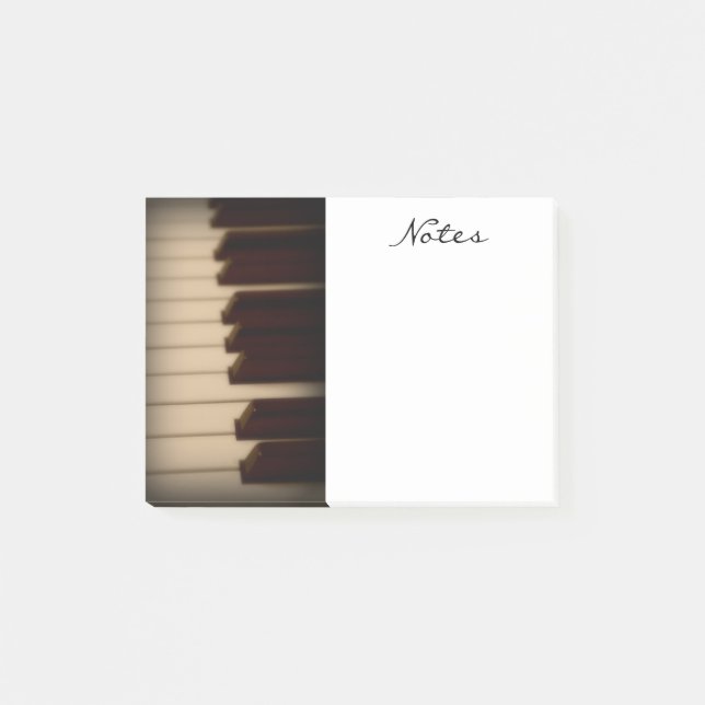 Piano Keys Post it Notes (Front)