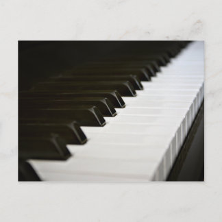 Piano Keys postcard