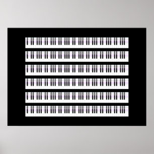 Piano Keys Poster