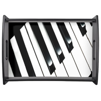 Piano Keys Serving Tray