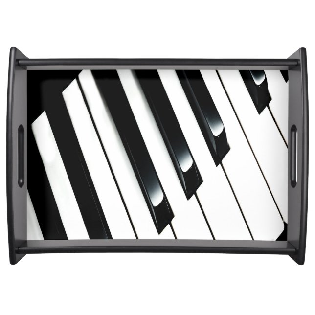 Piano Keys Serving Tray (Front)