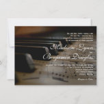 Piano Keys Sheet Music Wedding Invitations at Zazzle