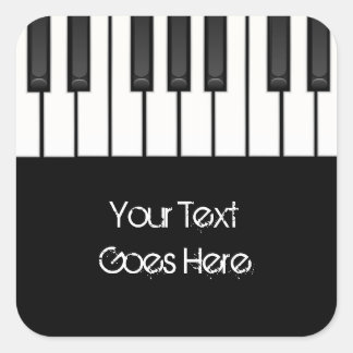 Piano Keys Stickers