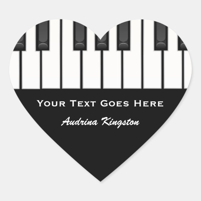 Piano Keys Stickers (Front)