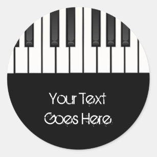 Piano Keys Stickers