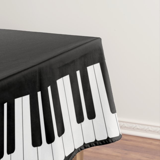 Piano Keys Tablecloth (In Situ)