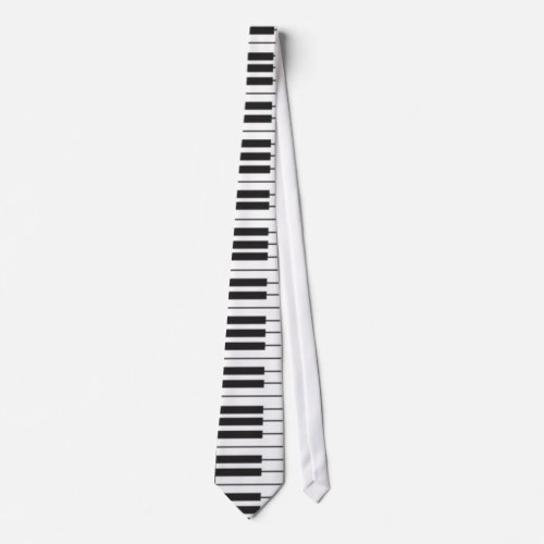 piano keys tie