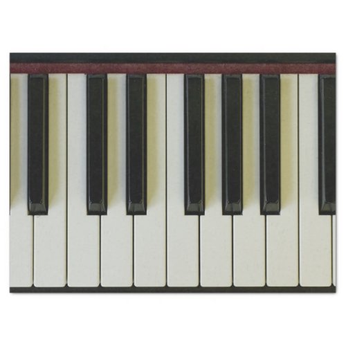 Piano Keys Tissue Paper