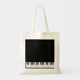 Piano Keys Tote Bag