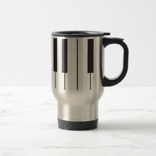 Piano Keys Travel Mug