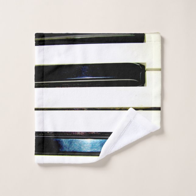 Piano Keys Wash Cloth (Wash Cloth)