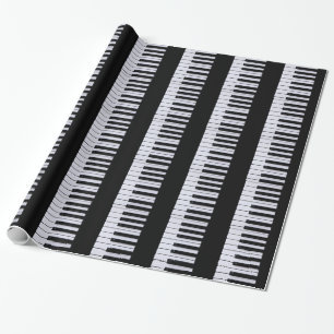 Piano Keys Wrapping Paper