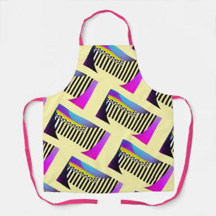 Piano Keys Yellow Apron
