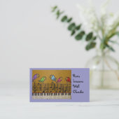 piano lesson business card (Standing Front)
