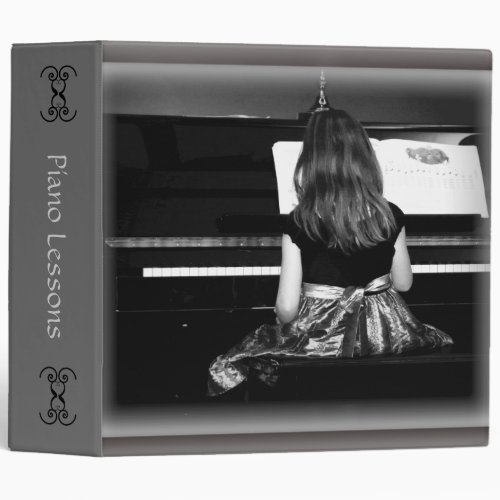 Piano Lesson or Music Sheets Book Binder