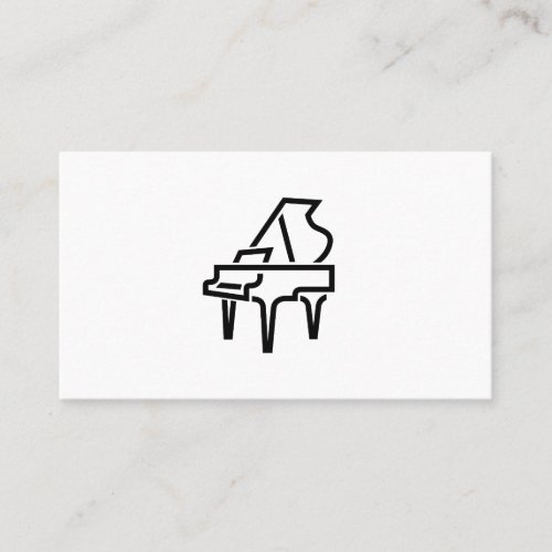 Piano Logo _ Business Cards