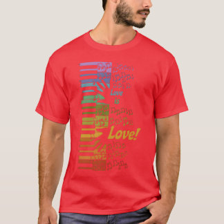Piano Love Is Love friends T-Shirt