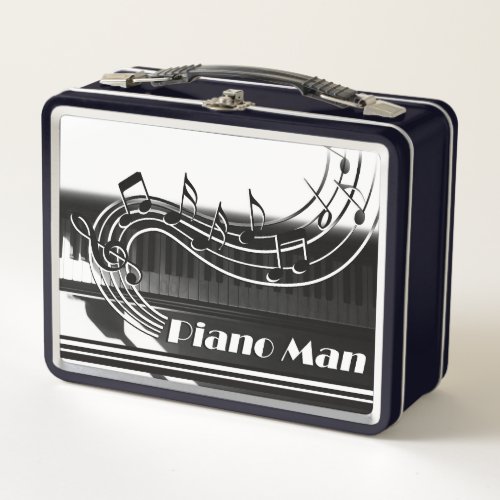 Piano Man Lunch Box