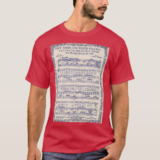 PIANO MUSIC 4  T-Shirt