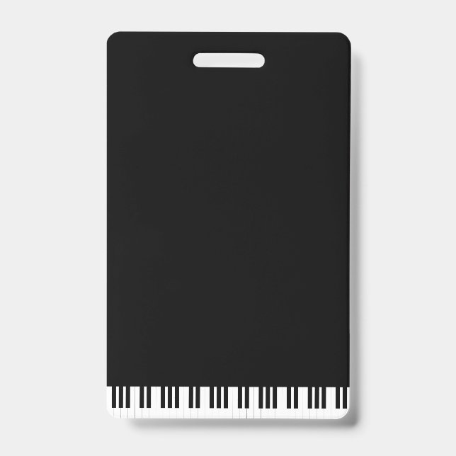 PIANO MUSIC BADGE (Front)