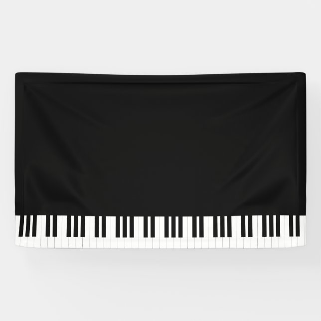 PIANO MUSIC BANNER (Horizontal)