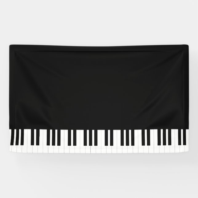 PIANO MUSIC BANNER (Horizontal)