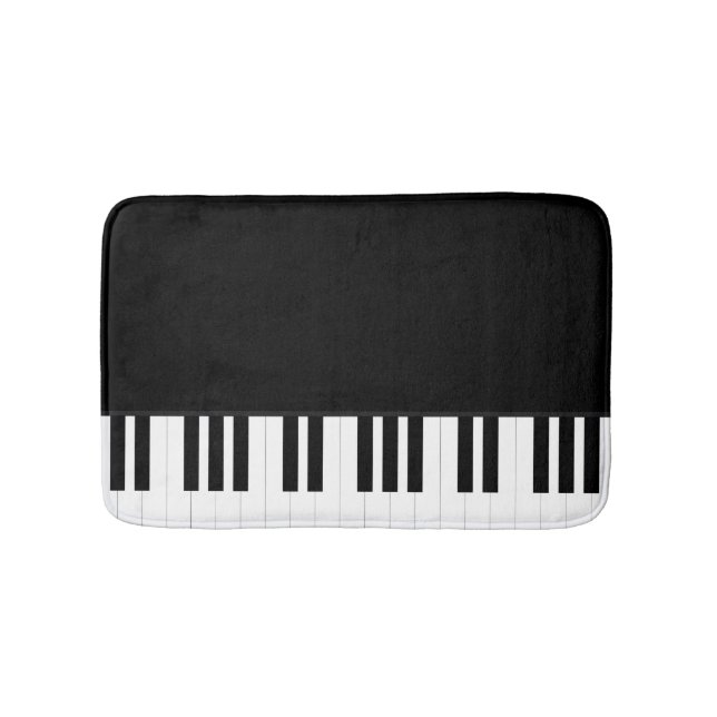 PIANO MUSIC BATH MAT (Front)