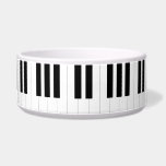 PIANO MUSIC BOWL<br><div class="desc">Design by LEMAT WORKS
https://zazzle.com/lematworks*/collections
https://lematworks.myportfolio.com</div>