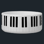 PIANO MUSIC BOWL<br><div class="desc">Design by LEMAT WORKS
https://zazzle.com/lematworks*/collections
https://lematworks.myportfolio.com</div>