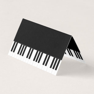PIANO MUSIC BUSINESS CARD