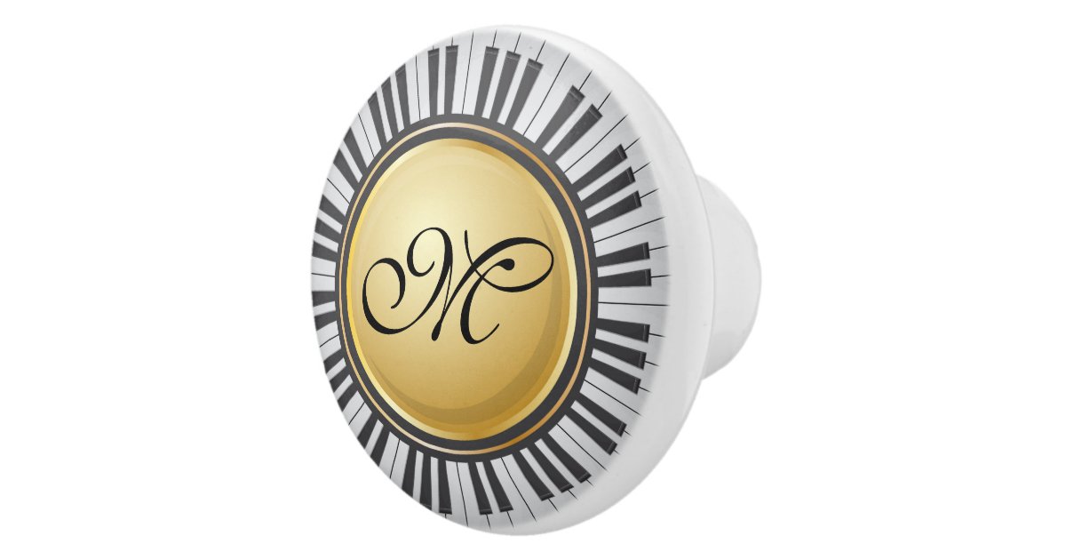 Piano Music Knobs Zazzle