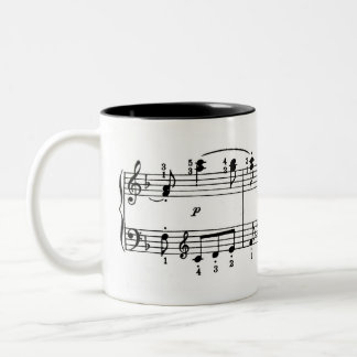 Piano Music Coffee Mug