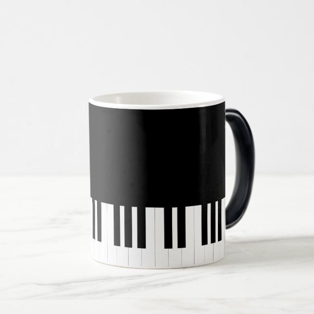 PIANO MUSIC COLOR MORPH MUG  (Front Right)