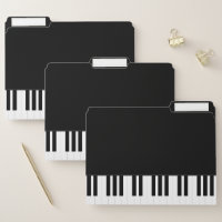 PIANO MUSIC FILE FOLDER