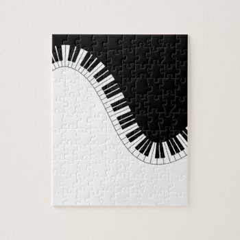 Piano Music Jigsaw Puzzle by alise_art at Zazzle