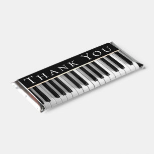 piano music keys thank you hershey bar favors