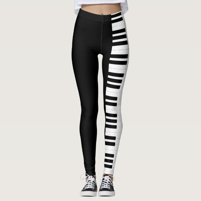 PIANO MUSIC LEGGINGS (Front)