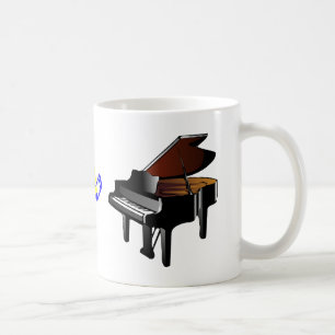 piano music mug