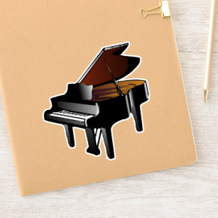 Piano Keys Wall Sticker - TenStickers