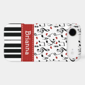 Piano Music Note iPhone 4 / 4s Case-Mate Cover (Back (Horizontal))