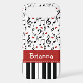Piano Music Note iPhone 4 / 4s Case-Mate Cover (Back)