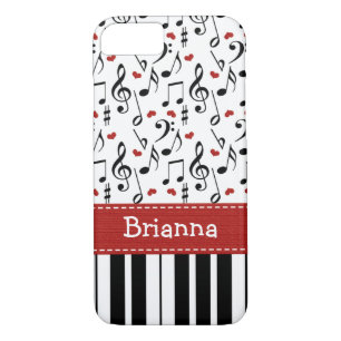 Piano Music Note Keyboard iPhone 8/7 Case