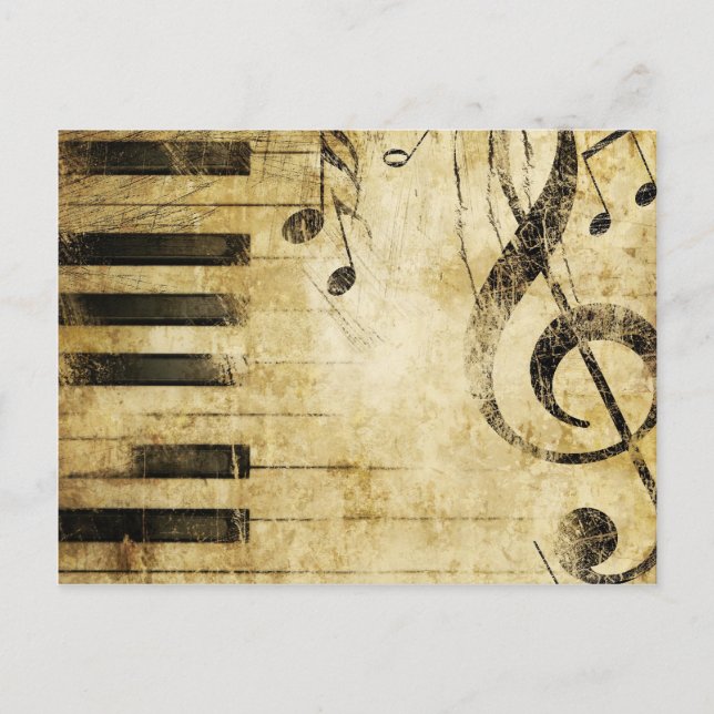 Piano Music Notes (Front)