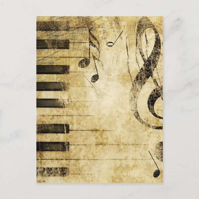 Piano Music Notes (Front)