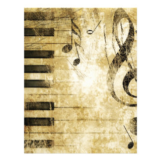 letterhead note Zazzle Notes Music  Letterhead